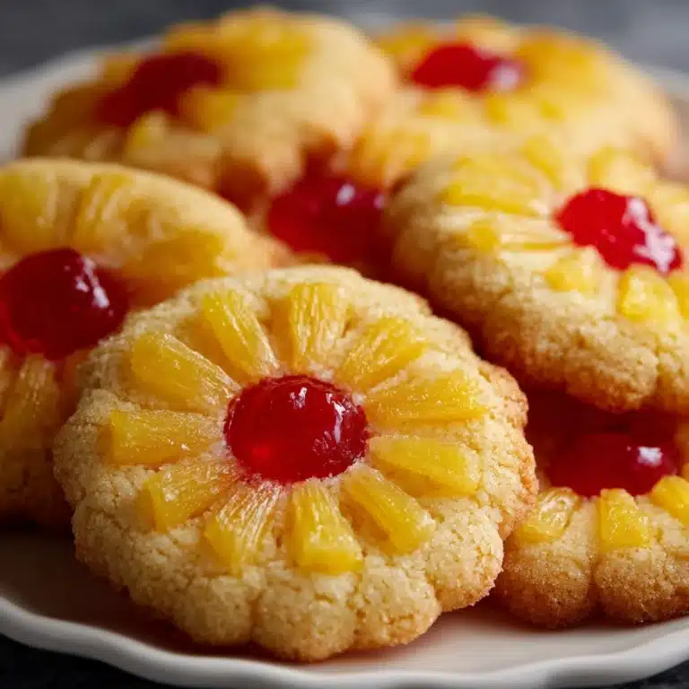 Pineapple Upside Sugar Cookies Recipe
