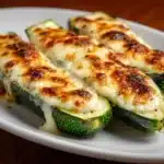 Garlic Lemon and Parmesan Oven Roasted Zucchini Recipe