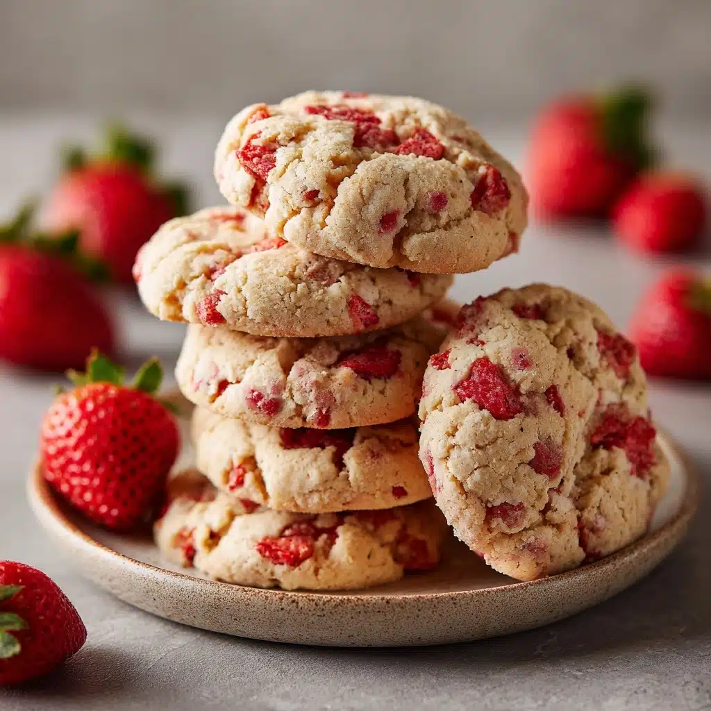 Very Strawberry Protein Cookies Recipe - Recipe Image