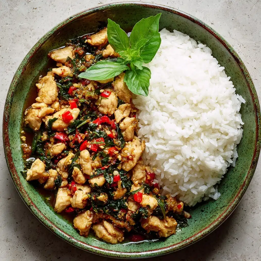 Spicy Thai Basil Chicken Recipe