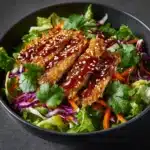 Crunchy Asian Sesame Chicken Salad Recipe