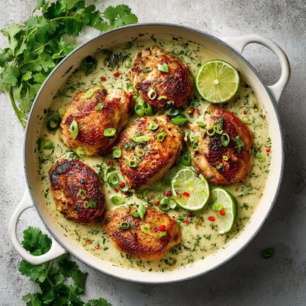 Creamy Coconut Lime Chicken Recipe