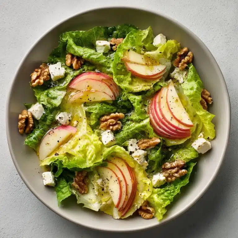 Honeycrisp Apple and Feta Salad Recipe