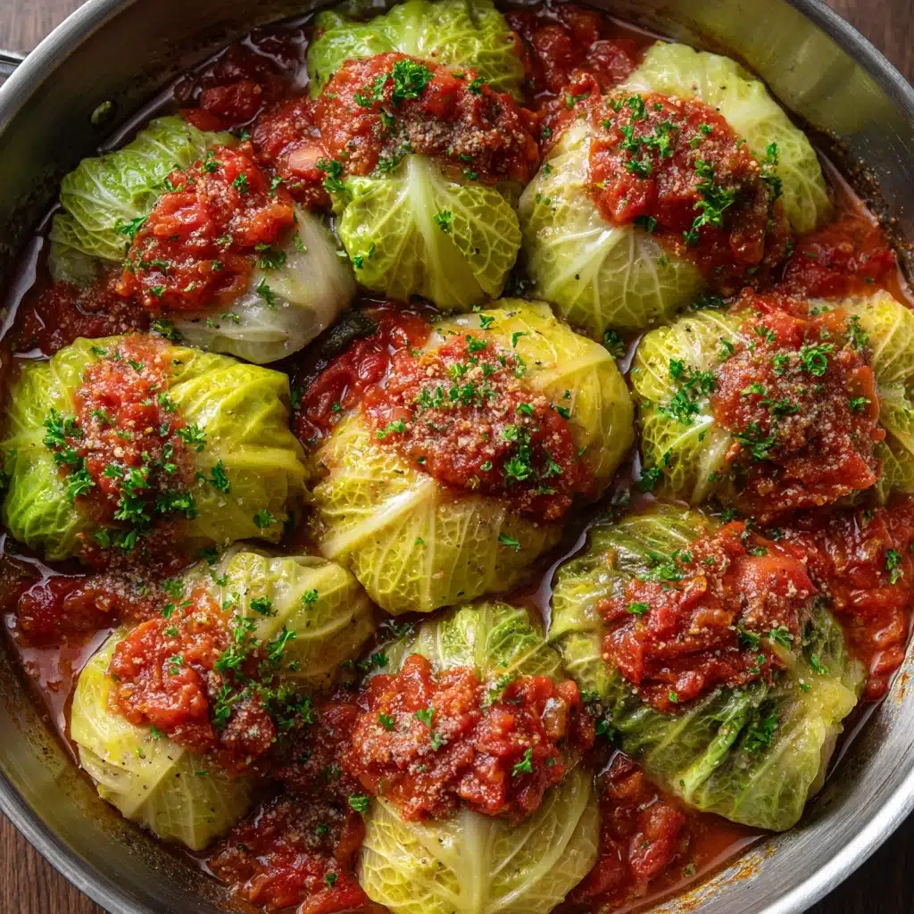 Mediterranean-Style Unstuffed Cabbage Rolls Recipe