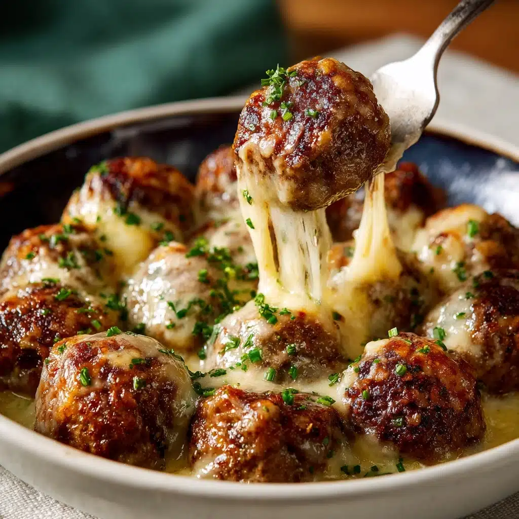 French Onion Meatballs Recipe - Recipe Image