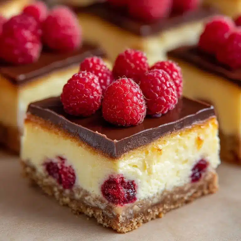 Raspberry Cheesecake Bars Recipe