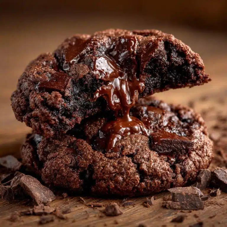 Chocolate Fudge Cookies Recipe