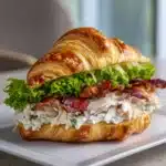 Chicken Caesar Croissant Sandwich Recipe