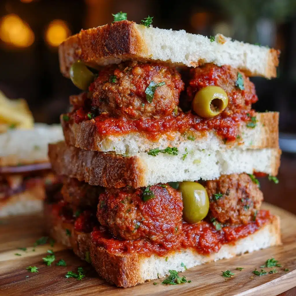 Meatball Monster Sandwiches Recipe