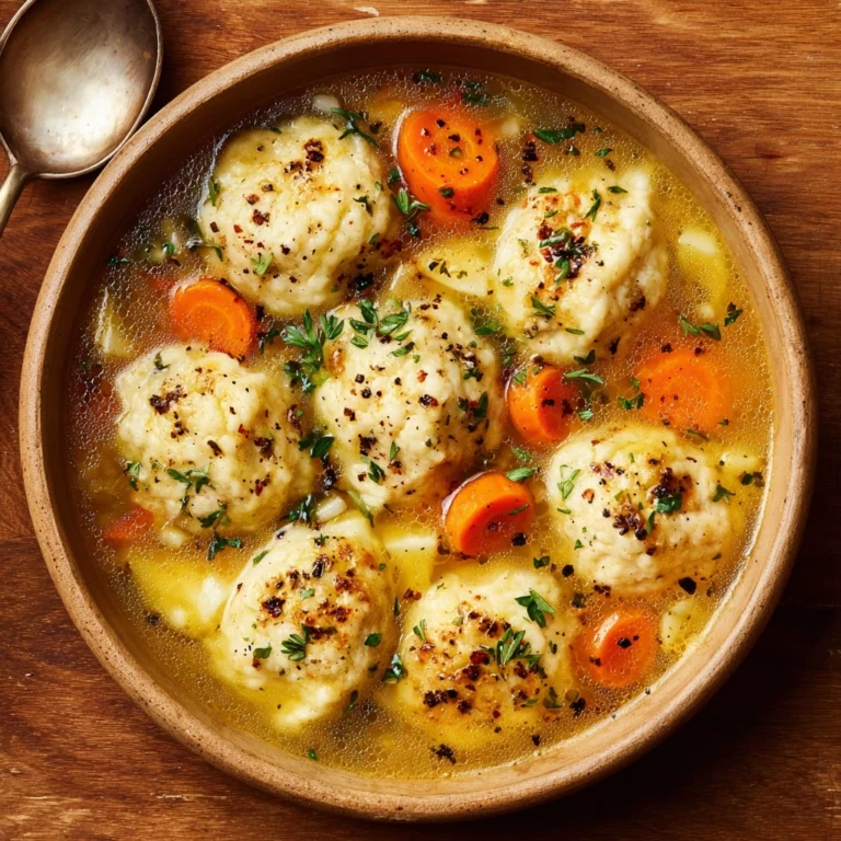 Chicken and Dumpling Soup Recipe