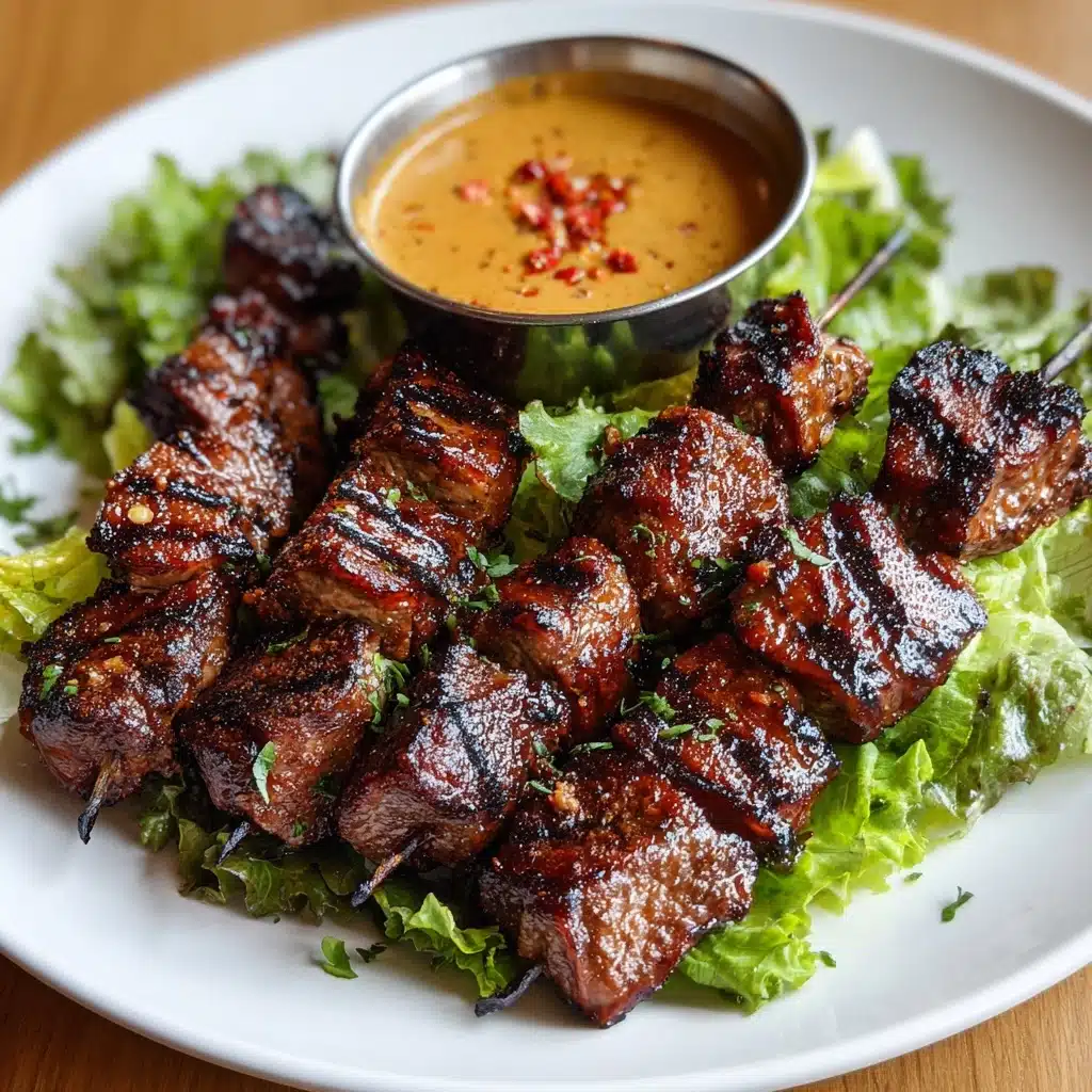 Grilled Thai Coconut Chicken Skewers Recipe - Recipe Image