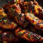 Honey Garlic Jerk Chicken Wings Recipe