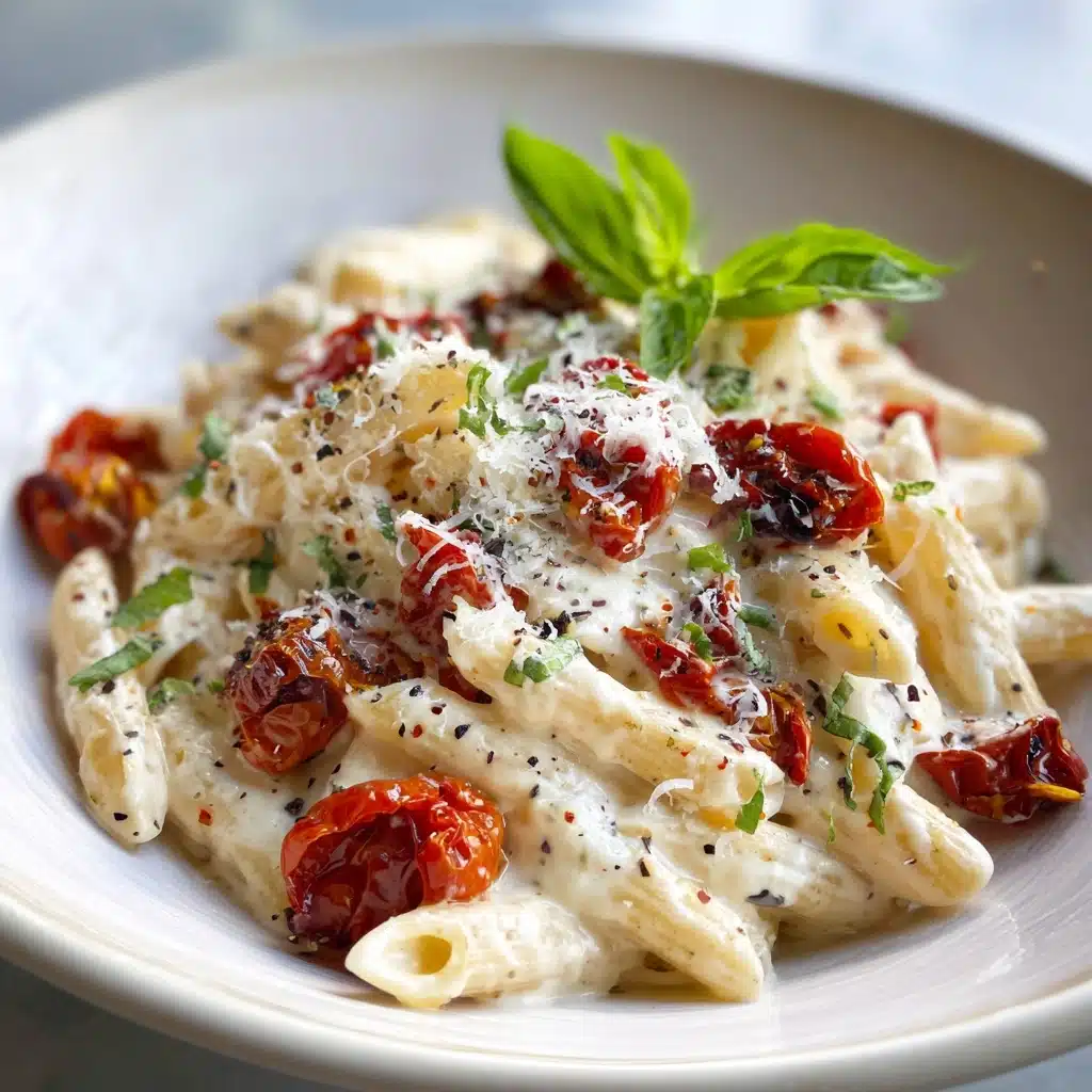 Creamy Tomato Ricotta Pasta Recipe - Recipe Image