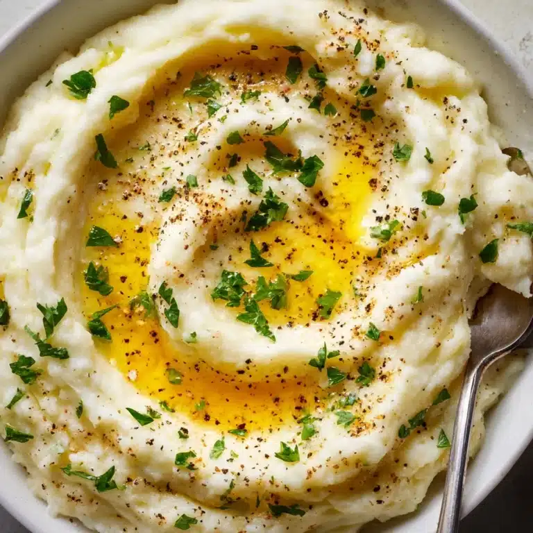 Easy Creamy Cauliflower Mashed Potatoes Recipe