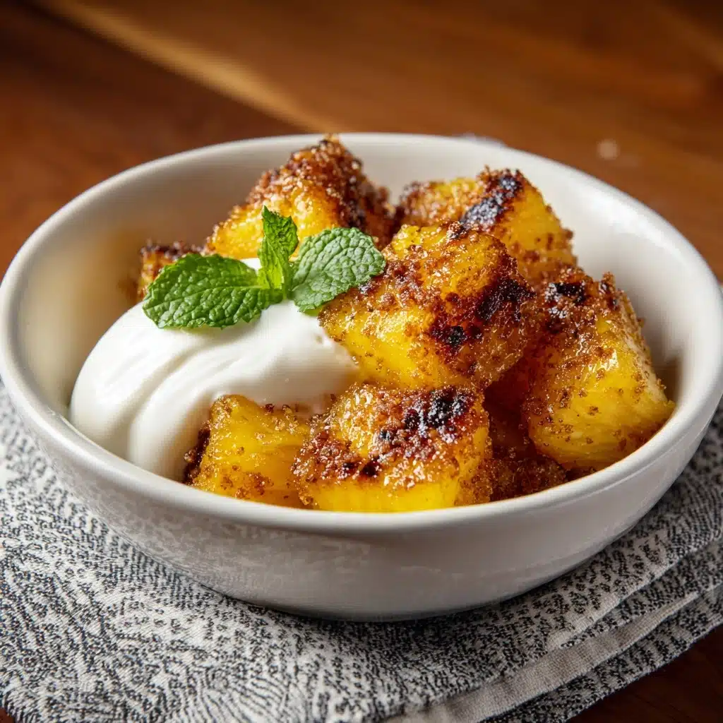 Cinnamon Fried Pineapple Recipe - Recipe Image