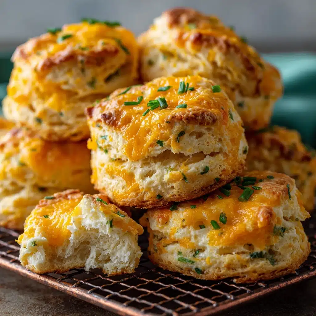 Cheddar Scallion Drop Biscuits Recipe