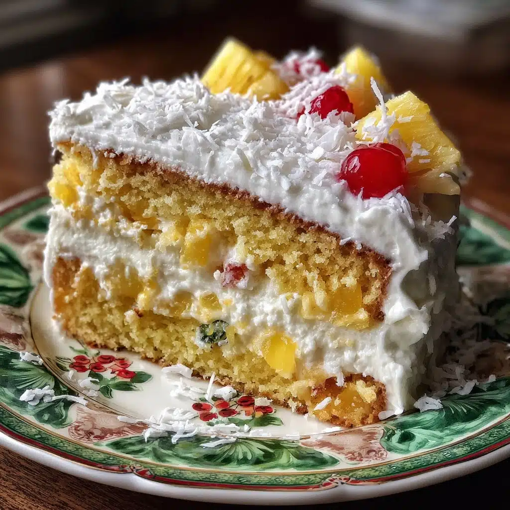 Pineapple and Coconut Dream Cake Recipe