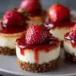 Mini Cheesecakes with Vanilla Wafer Crust Recipe