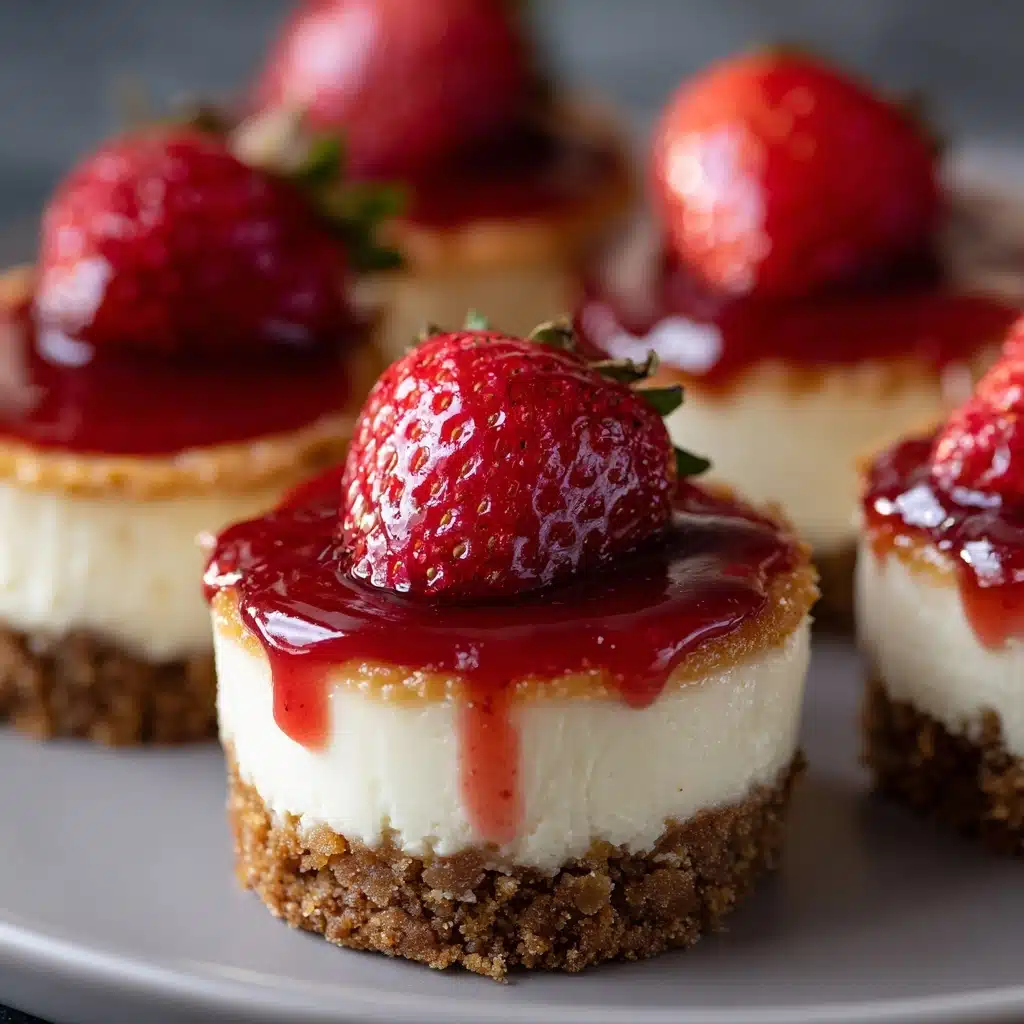 Mini Cheesecakes with Vanilla Wafer Crust Recipe