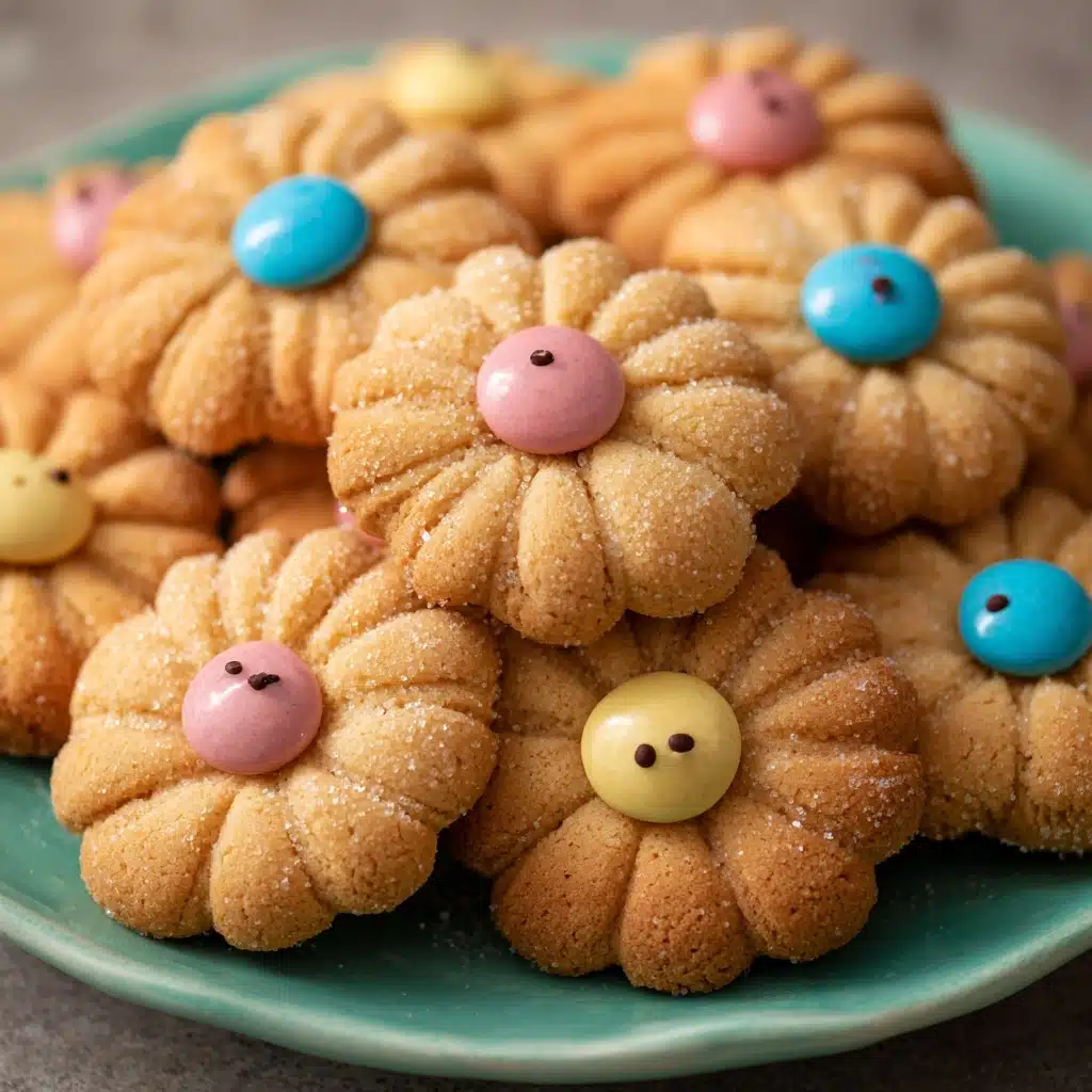 Easter Bunny Button Cookies Recipe - Recipe Image