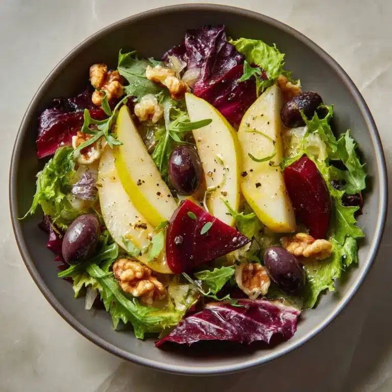 Pear & Brie Salad Recipe