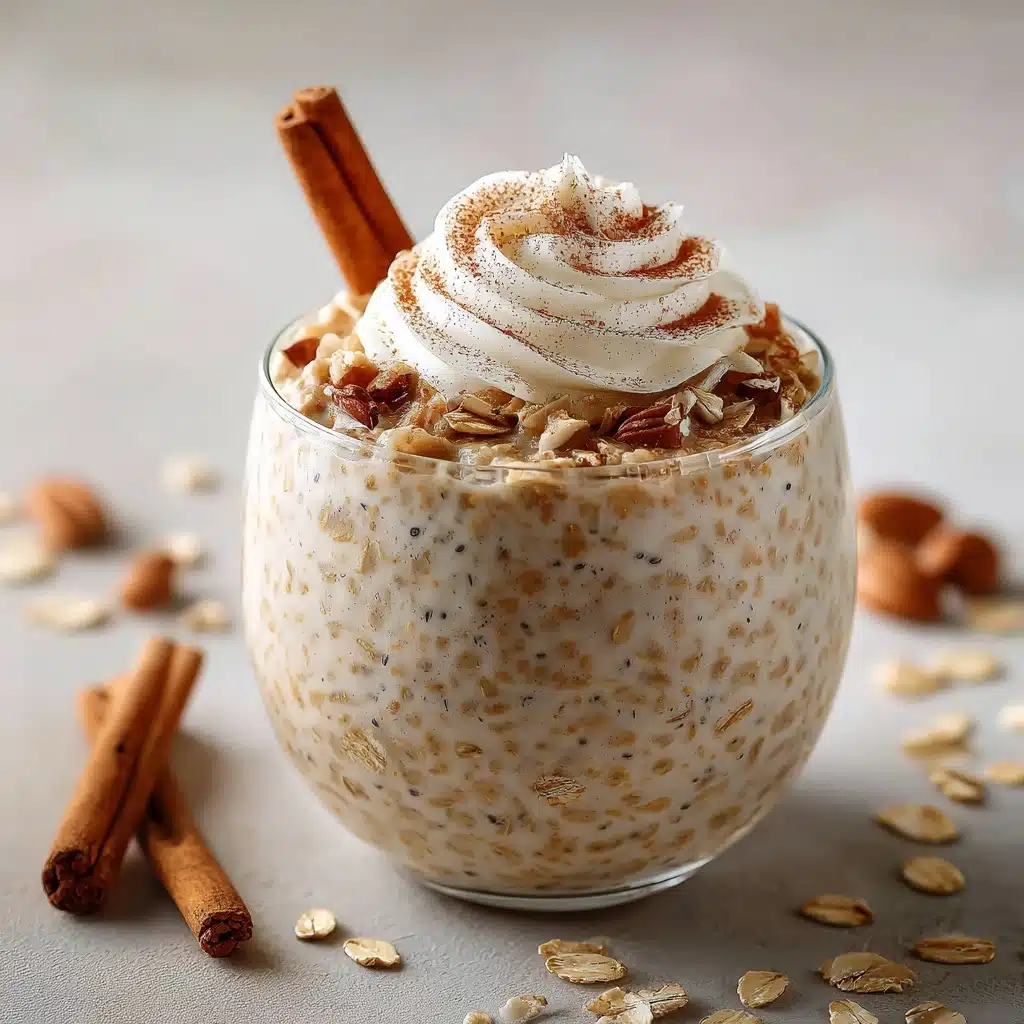 Cinnamon Roll Overnight Oats Recipe - Recipe Image