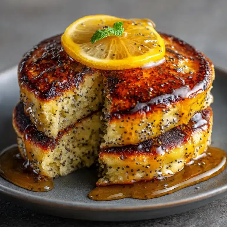 Lemon Poppy Seed Pancakes Recipe