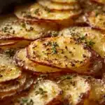 Golden Potato and Balsamic Torte with Fresh Thyme Recipe