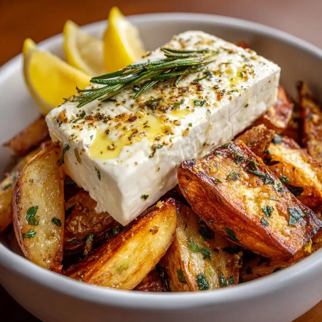 Baked Feta Potatoes Recipe - Recipe Image