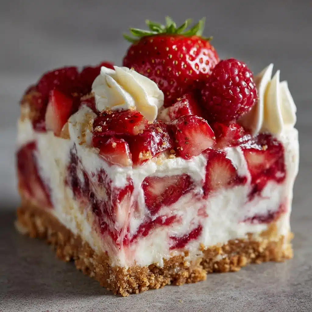 Strawberry Cheesecake Lush Recipe - Recipe Image