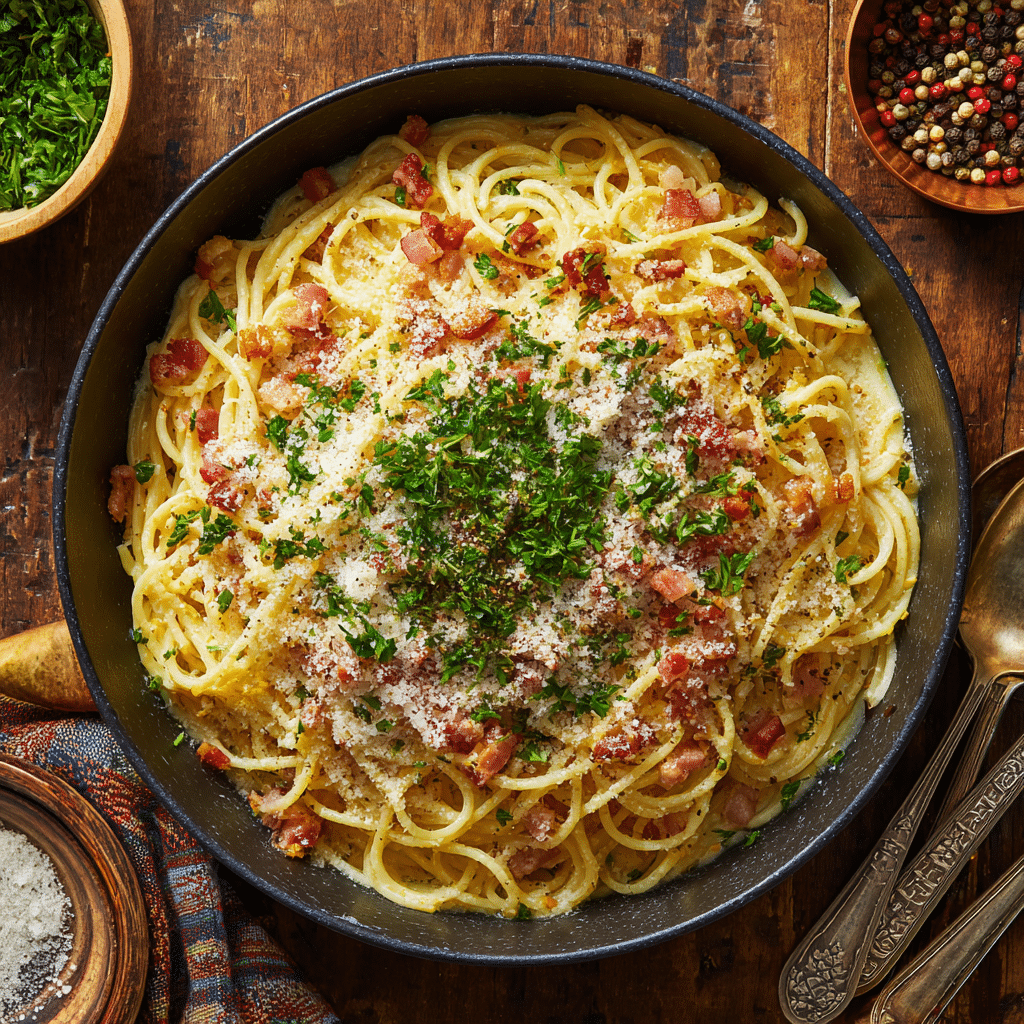 Italian Spaghetti Carbonara Recipe