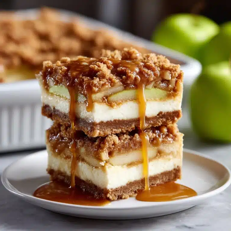 Apple Cheesecake Bars Recipe