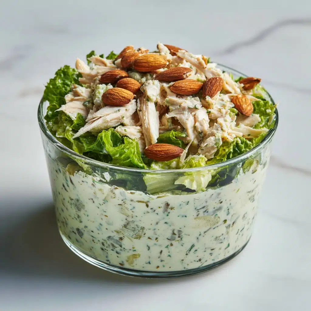 Healthy Green Goddess Chicken Salad Recipe