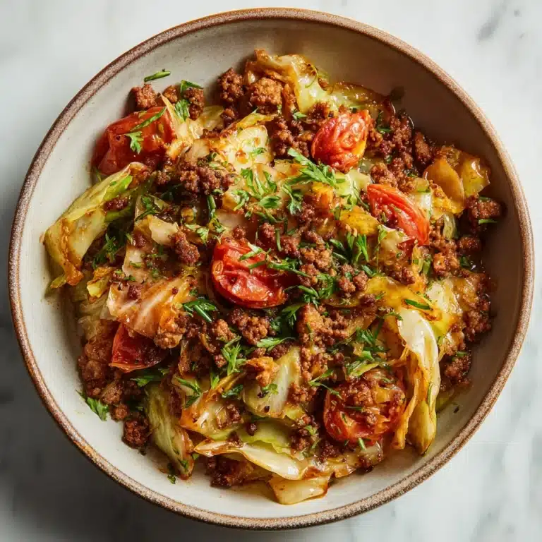 Cabbage and Ground Beef Recipe