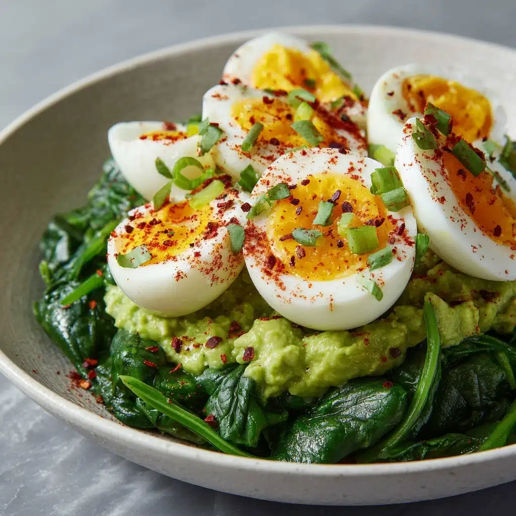 Avocado and Spinach Egg Salad Recipe - Recipe Image