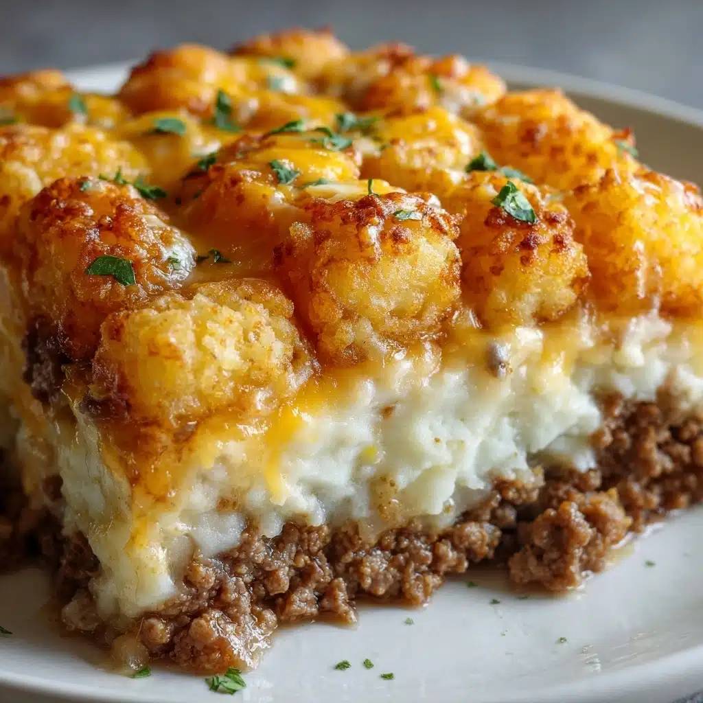 Smothered Beef Chop Scalloped Potato Casserole Recipe - Recipe Image