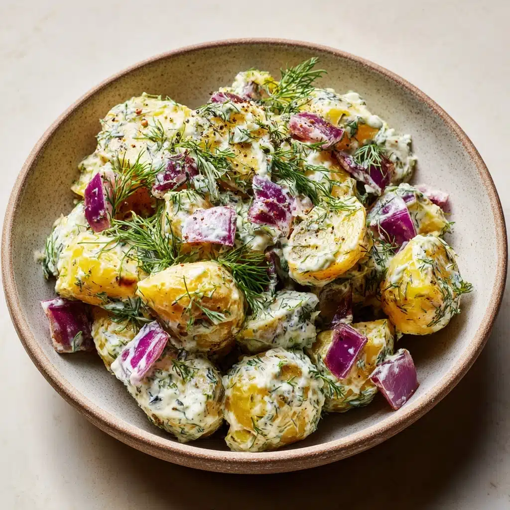 Smashed Potato Salad Recipe - Recipe Image