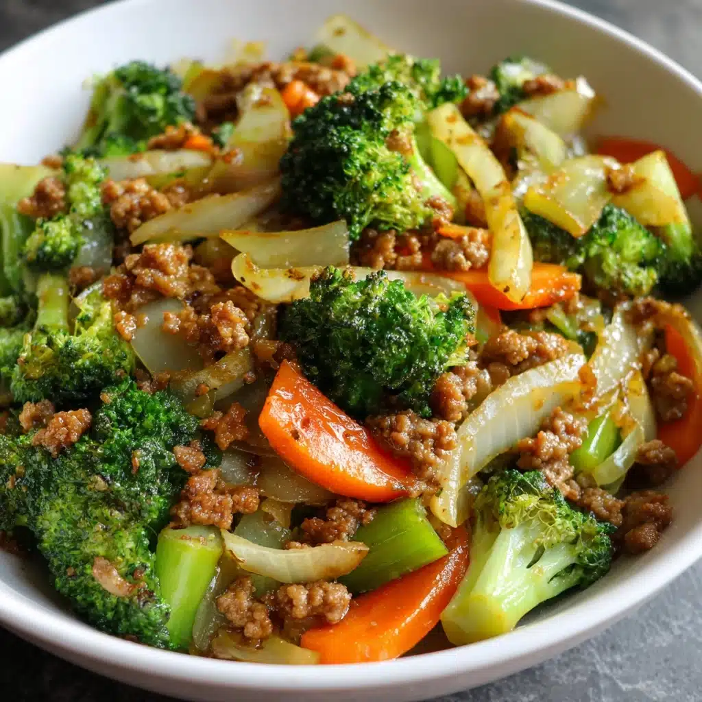Ground Turkey Stir Fry with Broccoli Recipe - Recipe Image