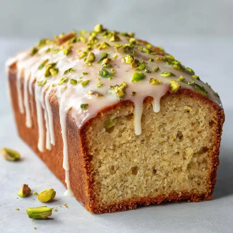 Pistachio Lemon Loaf Recipe