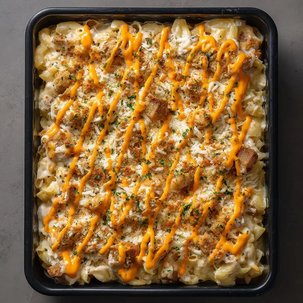 Smoked Buffalo Chicken Pasta Recipe - Recipe Image