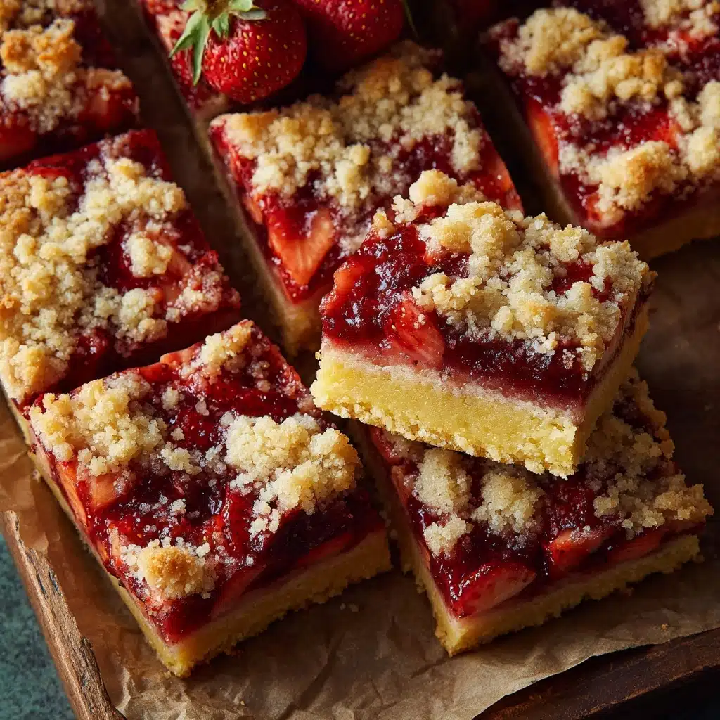 Strawberry Pie Bars Recipe - Recipe Image