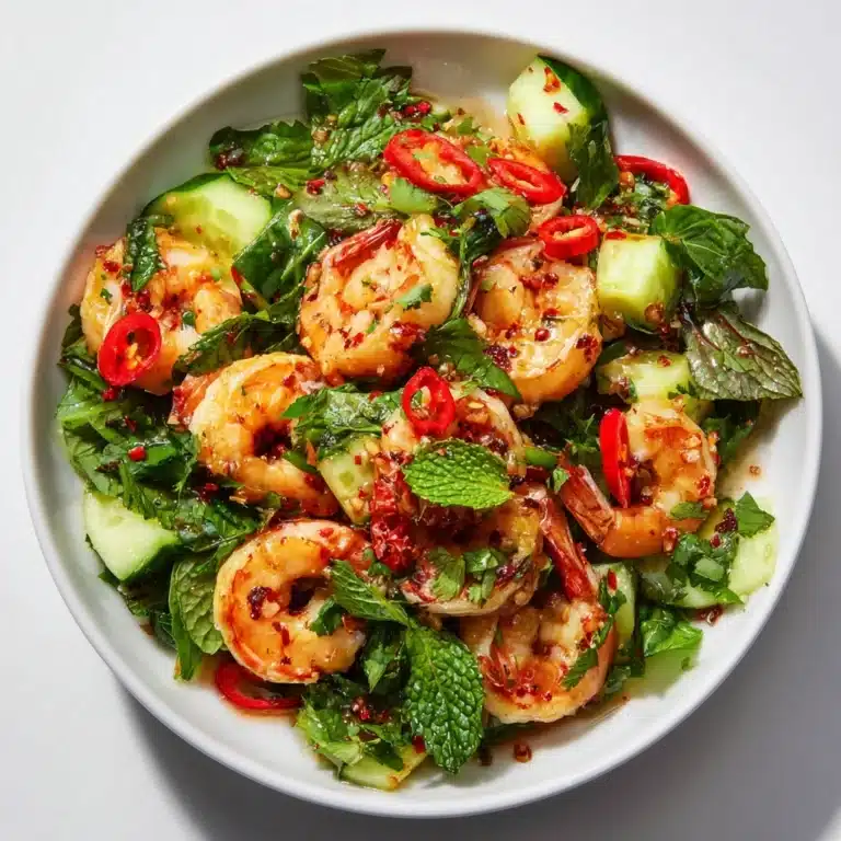 Spicy Thai Shrimp Salad (Pla Goong) Recipe