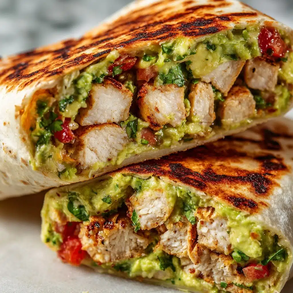 Chicken and Avocado Burritos Recipe - Recipe Image