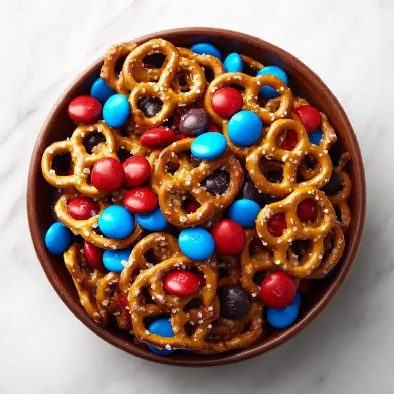Rolo Pretzels with M&M Candies Recipe