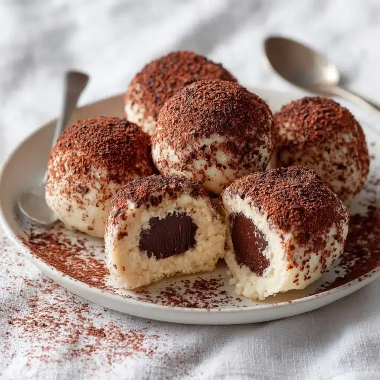 Tiramisu Balls Quick Dessert Recipe