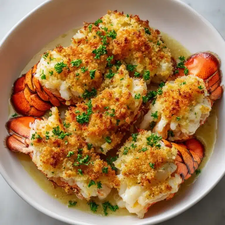 Crispy Lobster Bites with Garlic Butter Sauce Recipe