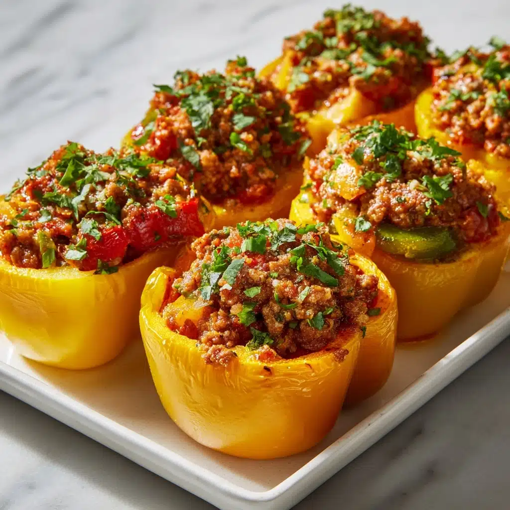 Easy Stuffed Mini Peppers Recipe