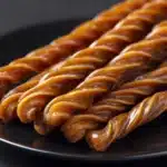 Caramel Straw with Pastel Noodles Recipe