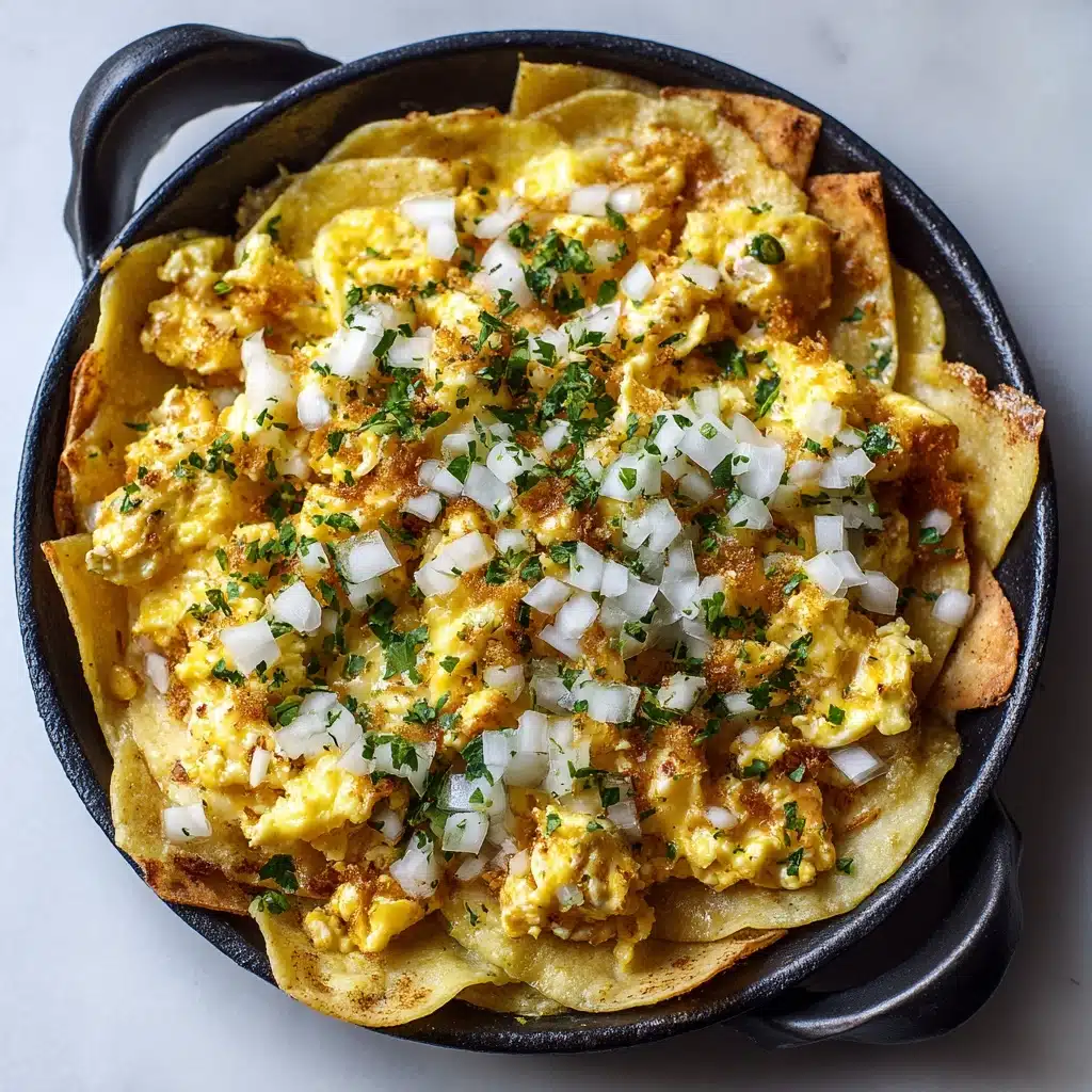 Fried Corn Tortilla Scramble Recipe - Recipe Image
