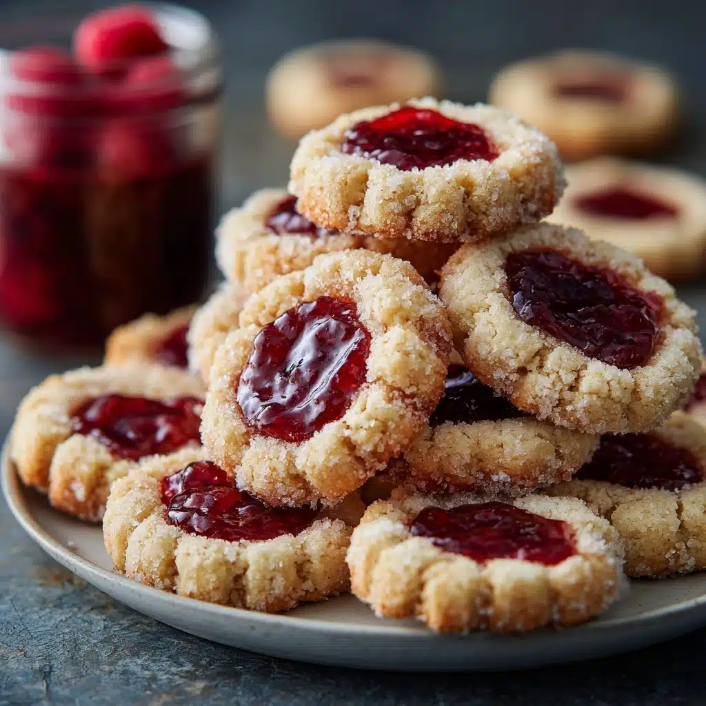 Raspberry Thumbprint Cookies Recipe - Recipe Image